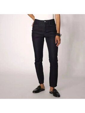 NEW MarlaWynne WynneDenim Black STretch Bootcut Jeans - Size 4